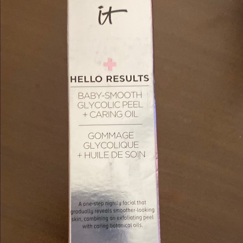 IT Cosmetics Hello Results Glycolic Peel + Caring Oil
